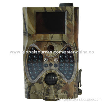 12MP 1,080P HD Digital Scouting Camera with 2-inch LCD, 940nm Blue LED Invisible Flash